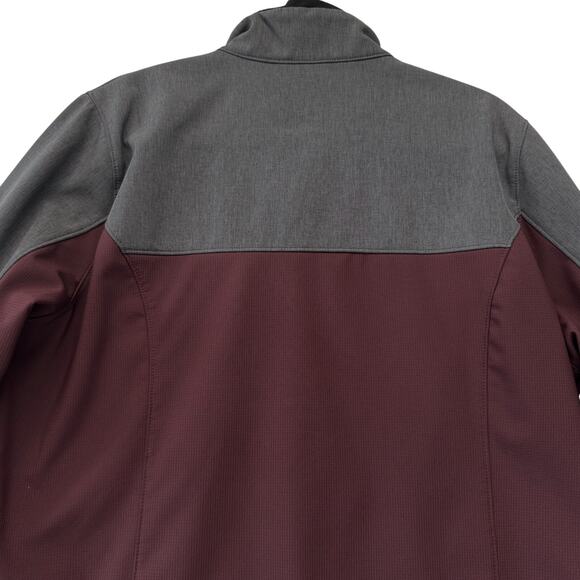 ROPER PCD Softshell Technical Jacket Women's Size 1X Wine Gray Western NWOT - Picture 8 of 14
